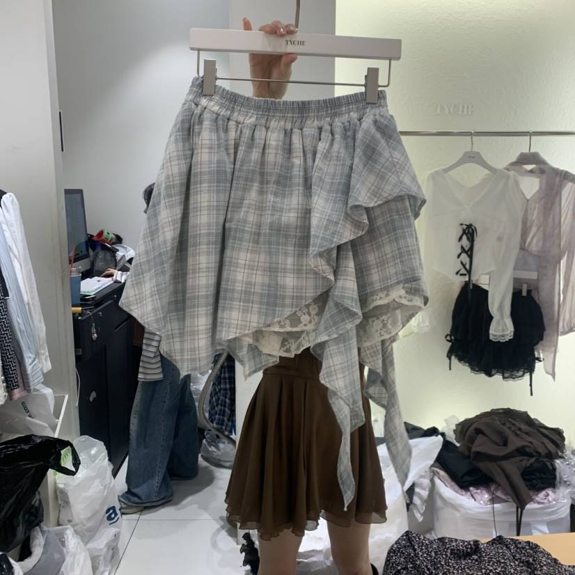 TYCHE韓國直郵女士新品26春夏真品時尚職業熱賣休閑人氣短裙TYCHE短裙