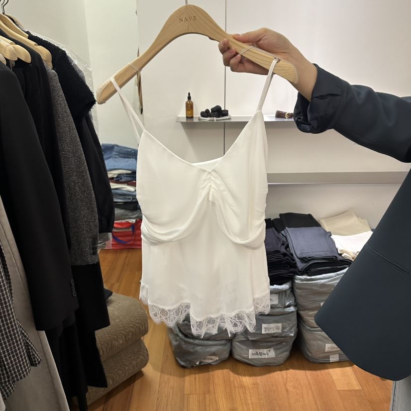 NAVE韓國直郵實拍女士新款人氣時尚熱賣26春夏職業吊帶背心NAVE吊帶/背心