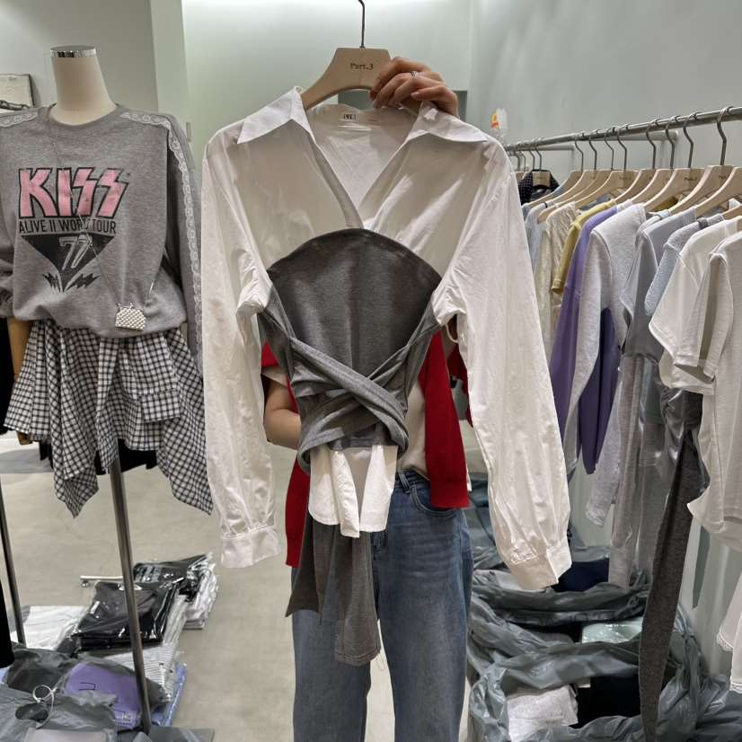 PART3韓國代購女士新款熱賣休閑推薦人氣時尚職業襯衫蕾絲衫Part.3襯衫/蕾絲衫