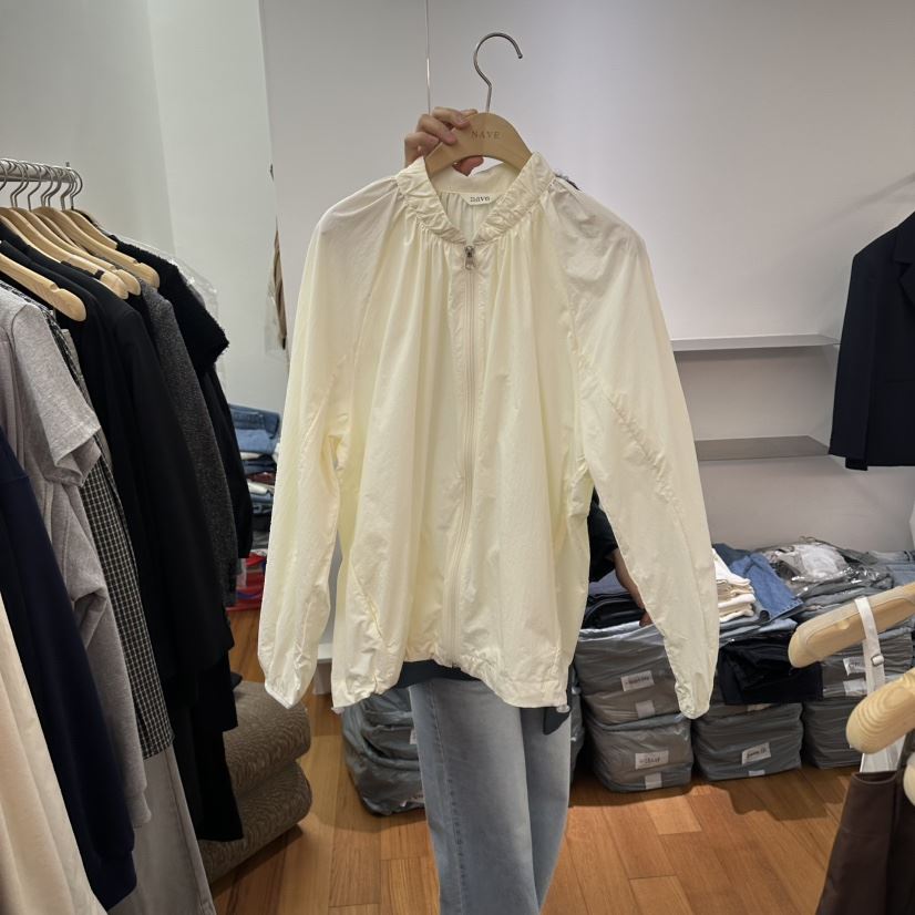 NAVE韓國東大門代購女裝新品熱賣時尚推薦襯衫蕾絲衫褶皺NAVE襯衫/蕾絲衫