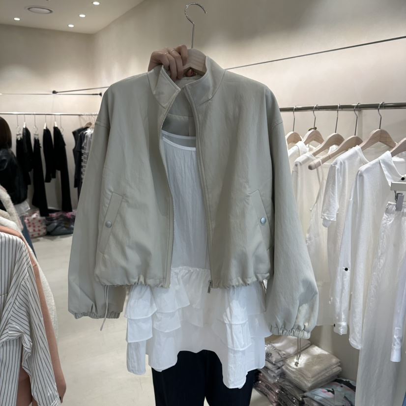 Color B韓國直郵實拍女士新品時尚人氣26春夏夾克不含內搭Color B夾克