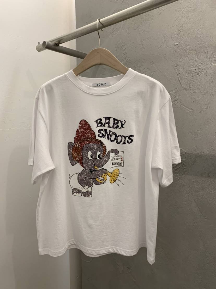 MOSAIC韓國直郵實拍女裝新款職業推薦休閑人氣熱賣T恤小飛象MOSAICT恤
