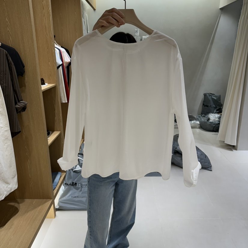 MILLIF韓國直郵女裝新款熱賣職業時尚26春夏人氣襯衫蕾絲衫MILLIF襯衫/蕾絲衫