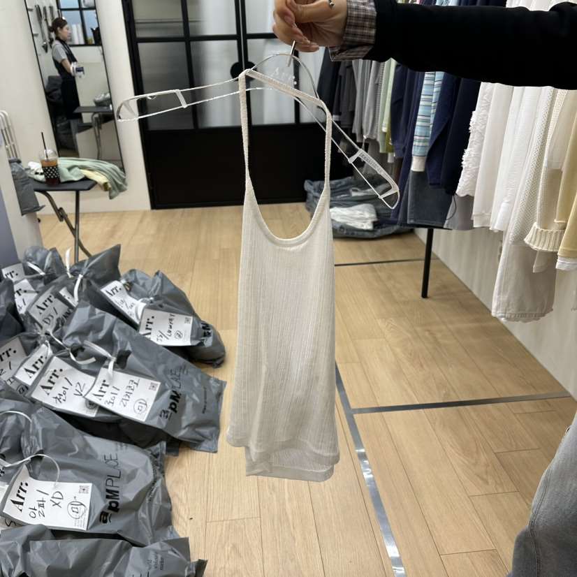 ARR韓國東大門直郵女裝新品人氣休閑推薦26春夏職業吊帶背心ARR吊帶/背心