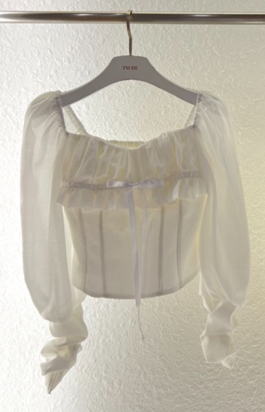 TYCHE韓國直郵女士新款休閑職業26春夏真品人氣襯衫蕾絲衫TYCHE襯衫/蕾絲衫