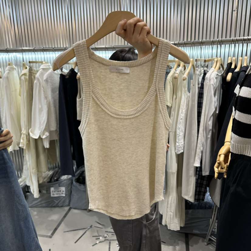 ALEGRE韓國直郵女士新品人氣真品熱賣休閑推薦職業吊帶背心ALEGRE吊帶/背心