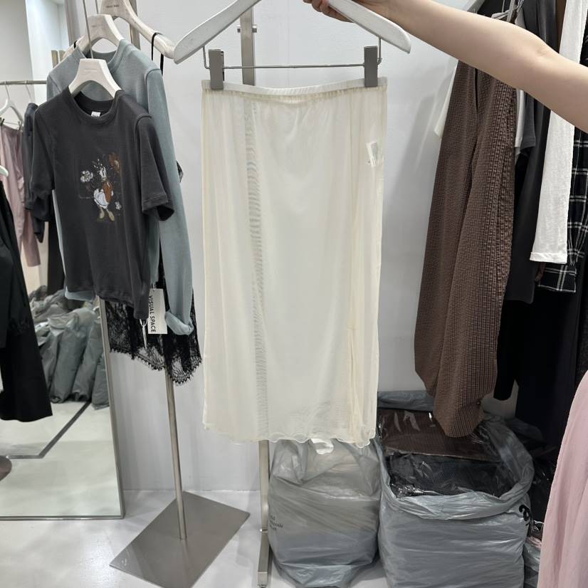 VISUAL SPACE/PAGE92/FLEISCHER韓國直郵女裝新品職業半身裙中短裙VISUAL SPACE/PAGE92/FLEISCHER半身裙/中短裙