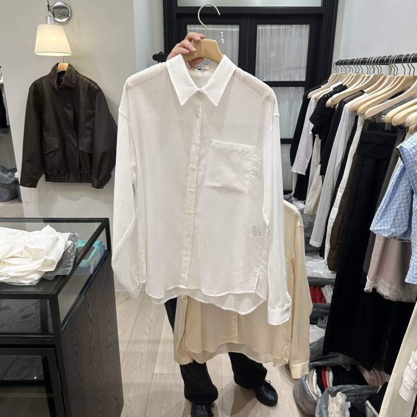 NOTTINGHAM/AVECNOUS/MODEST東大門實拍女士新品時尚襯衫蕾絲衫NOTTINGHAM/AVECNOUS/MODEST襯衫/蕾絲衫