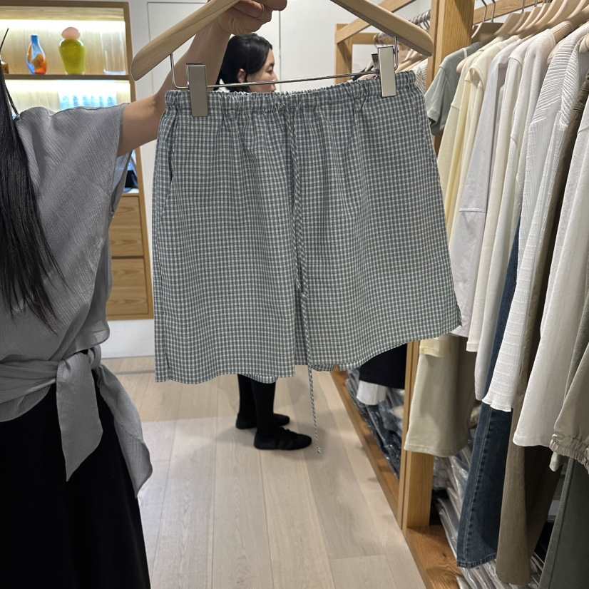 ROUNDER東大門直郵女士新款時尚推薦休閑人氣真品職業短褲ROUNDER短褲