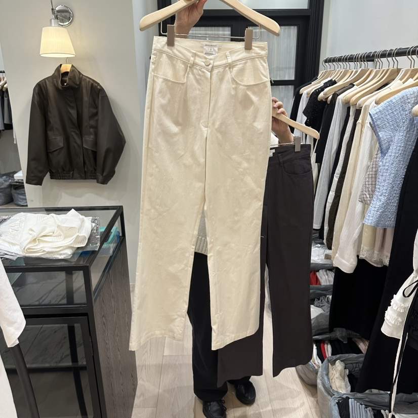 NOTTINGHAM/AVECNOUS/MODEST東大門代購女裝新品真品休閑褲喇叭棉質NOTTINGHAM/AVECNOUS/MODEST休閑褲