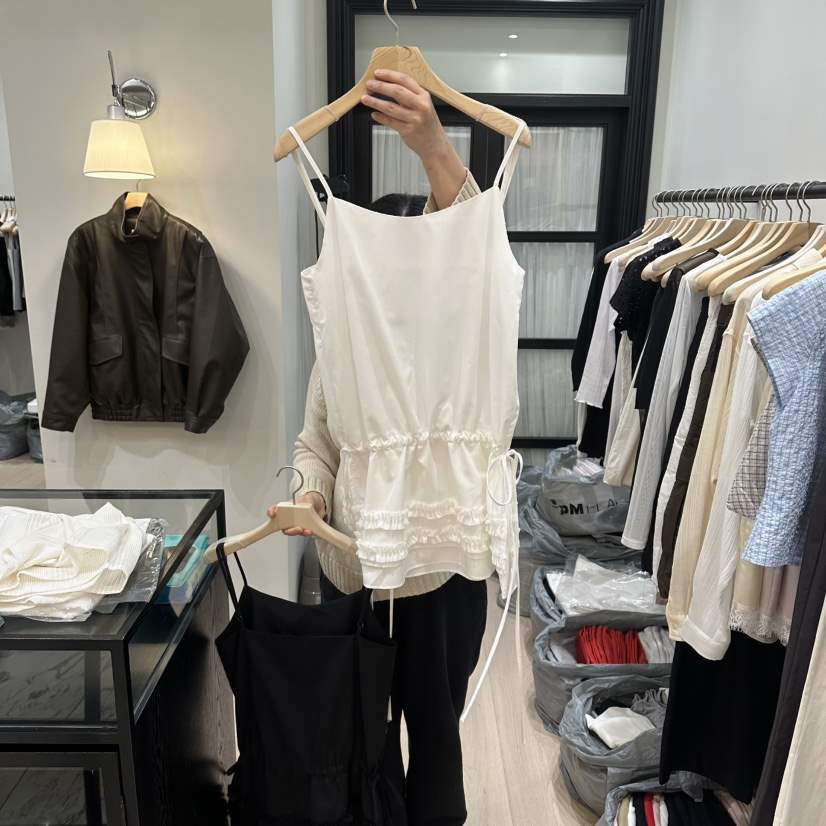 NOTTINGHAM/AVECNOUS/MODEST韓國代購女士新品真品連衣裙荷葉邊NOTTINGHAM/AVECNOUS/MODEST連衣裙