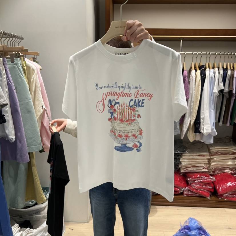 THE CAMEL東大門代購女士新品休閑T恤the came_l 家T恤