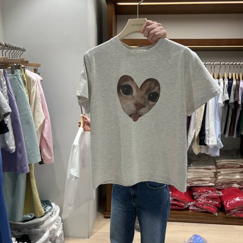 THE CAMEL東大門代購女士新款休閑T恤the came_l 家T恤