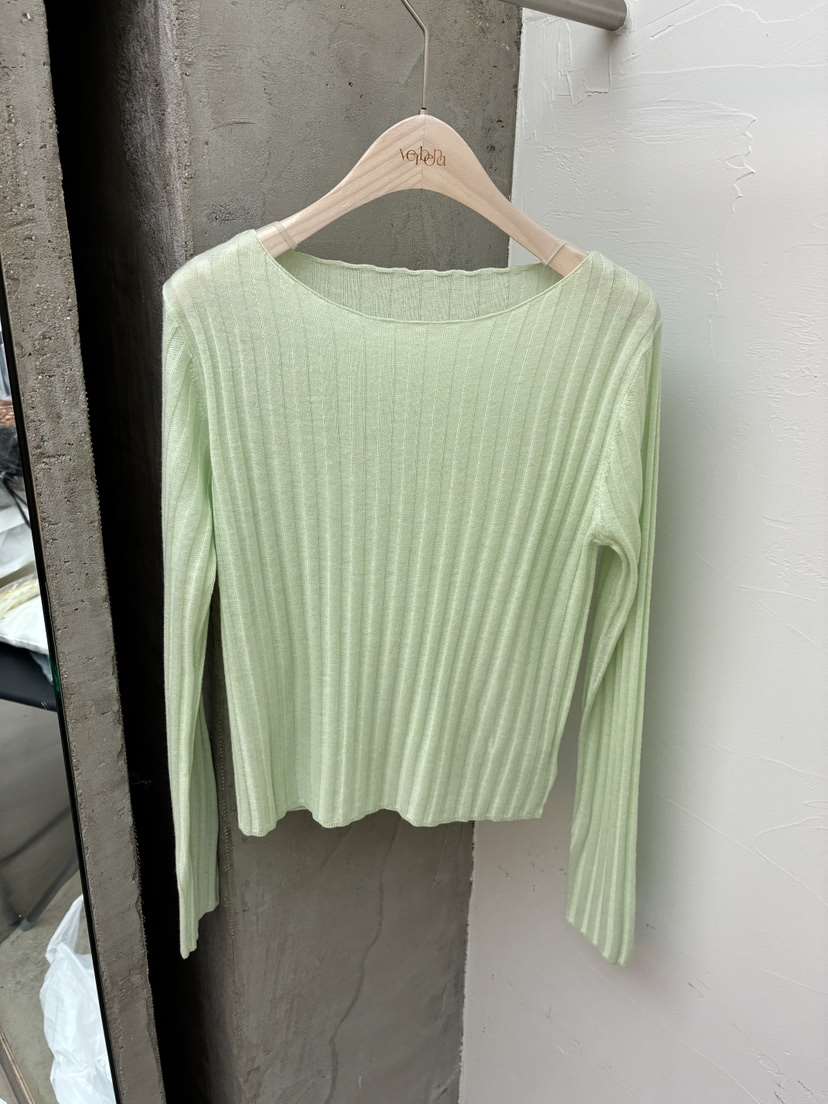 Verbena韓國代購女士新款職業休閑人氣熱賣真品針織衫羅紋Verbena針織衫