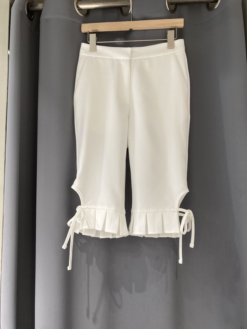 JOURNEY東大門實拍女士新款休閑推薦26春夏職業短褲荷葉邊JOURNEY短褲