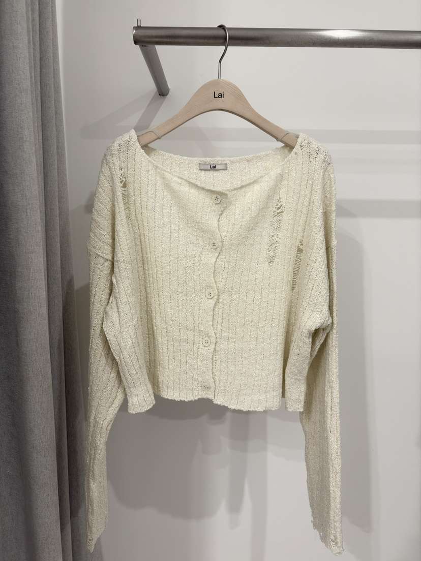 LAI韓國東大門代購女裝新品職業熱賣休閑26春夏推薦針織衫Lai針織衫