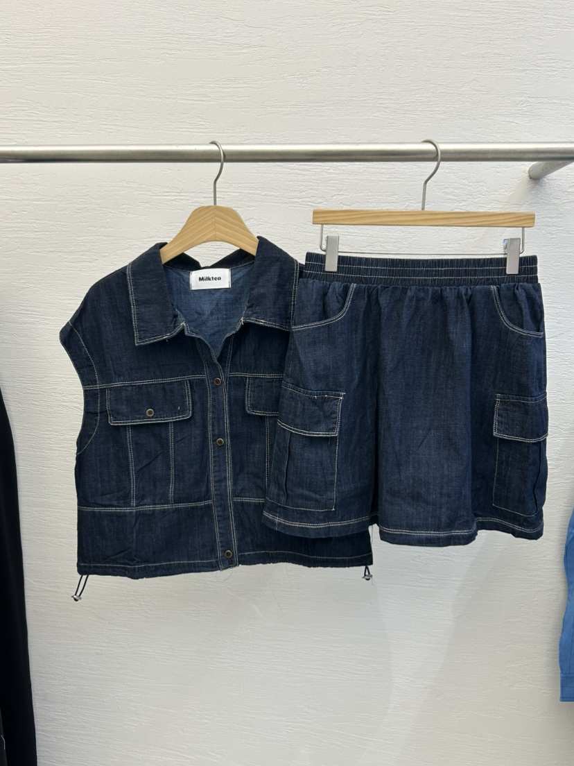 MILK TEA韓國直郵女裝新款推薦職業人氣休閑26春夏套裝套裝MILK TEA套裝