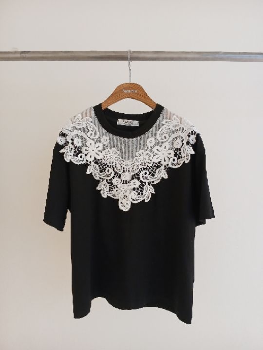 FEMME韓國直郵實拍女裝新品熱賣休閑職業時尚推薦人氣T恤FEMMET恤