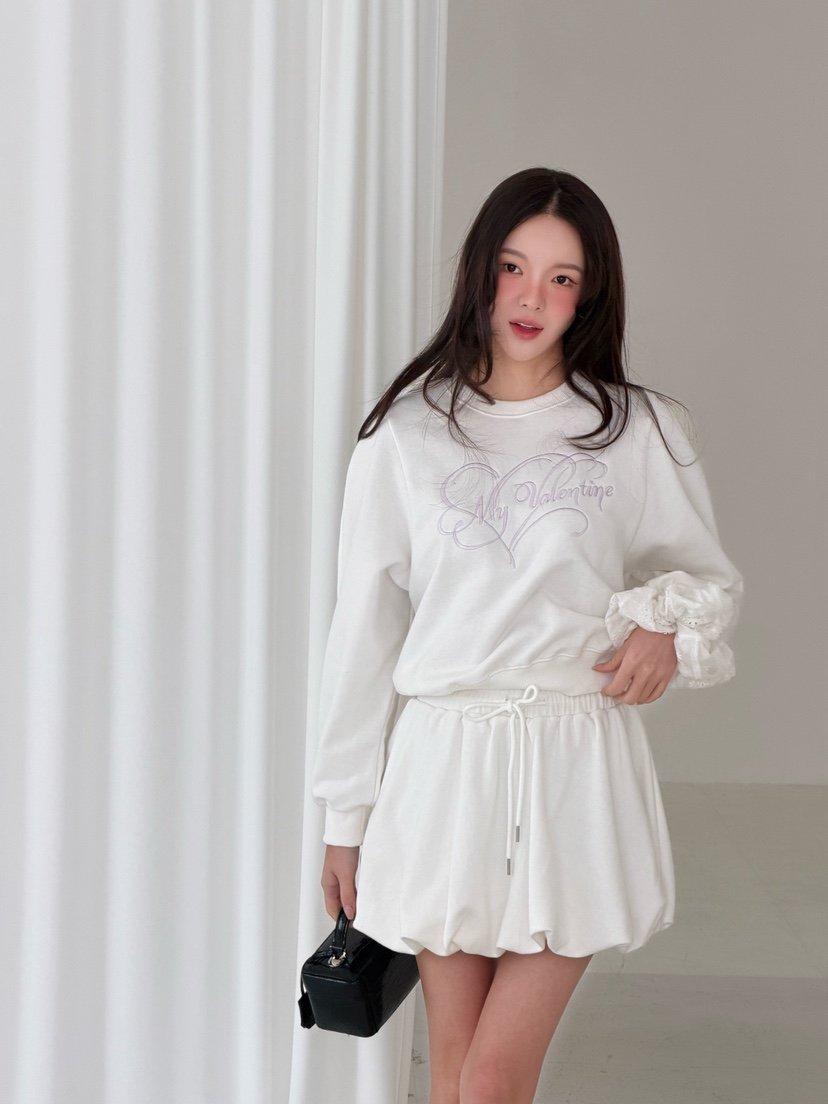 MARKE-P韓國東大門直郵女裝新款26春夏職業人氣衛衣刺繡MARKE-P衛衣