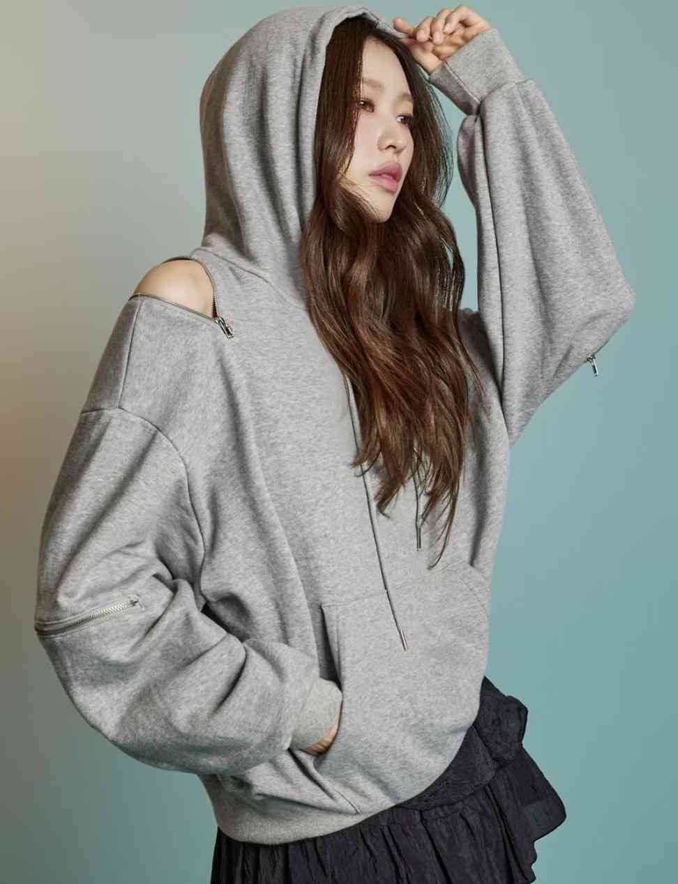 BUSTLING韓國直郵實拍女士新品職業26春夏人氣時尚長袖T恤BUSTLING長袖T恤