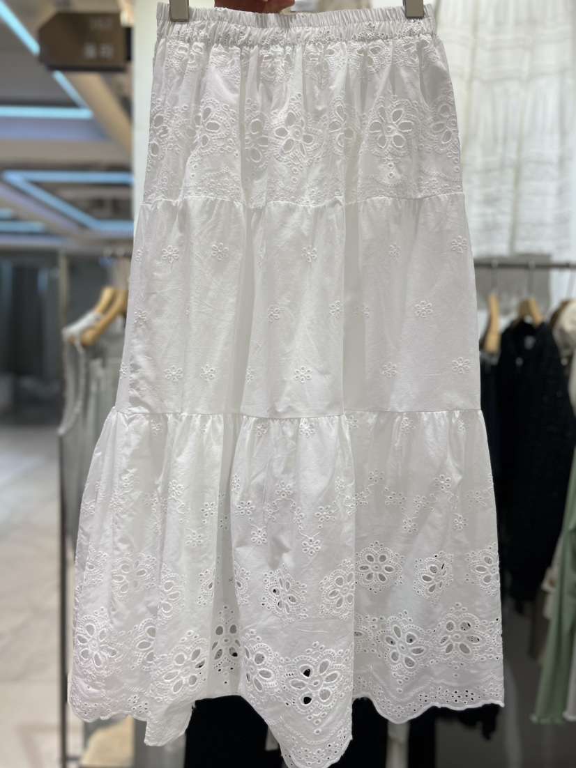 OLA韓國代購女裝新款職業熱賣26春夏休閑推薦時尚人氣長裙mellor/OLA長裙