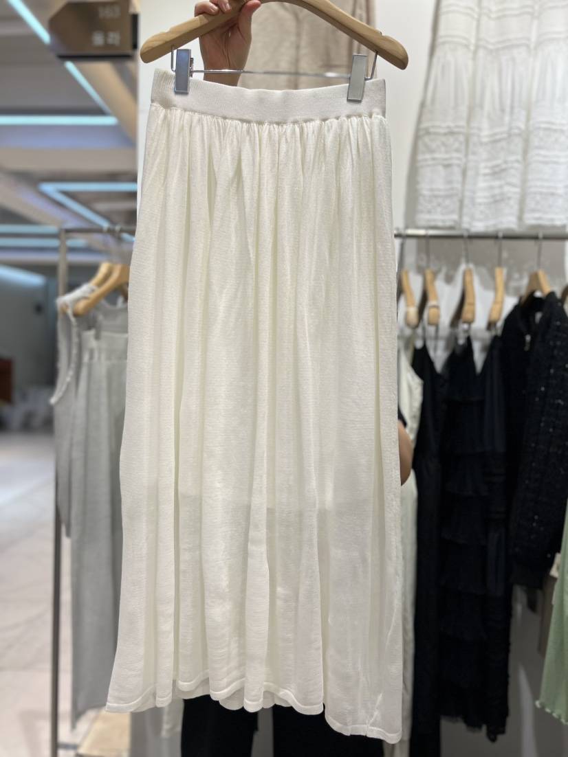 OLA韓國直郵實拍女士新款推薦26春夏職業時尚休閑熱賣長裙mellor/OLA長裙