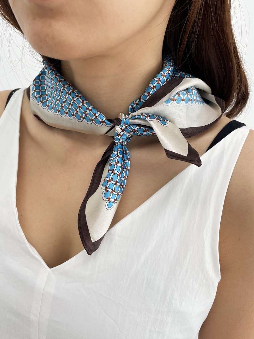 NICEALICE韓國直郵實拍女裝新款休閑推薦圍巾披肩絲綢圍巾NICEALICE圍巾/披肩