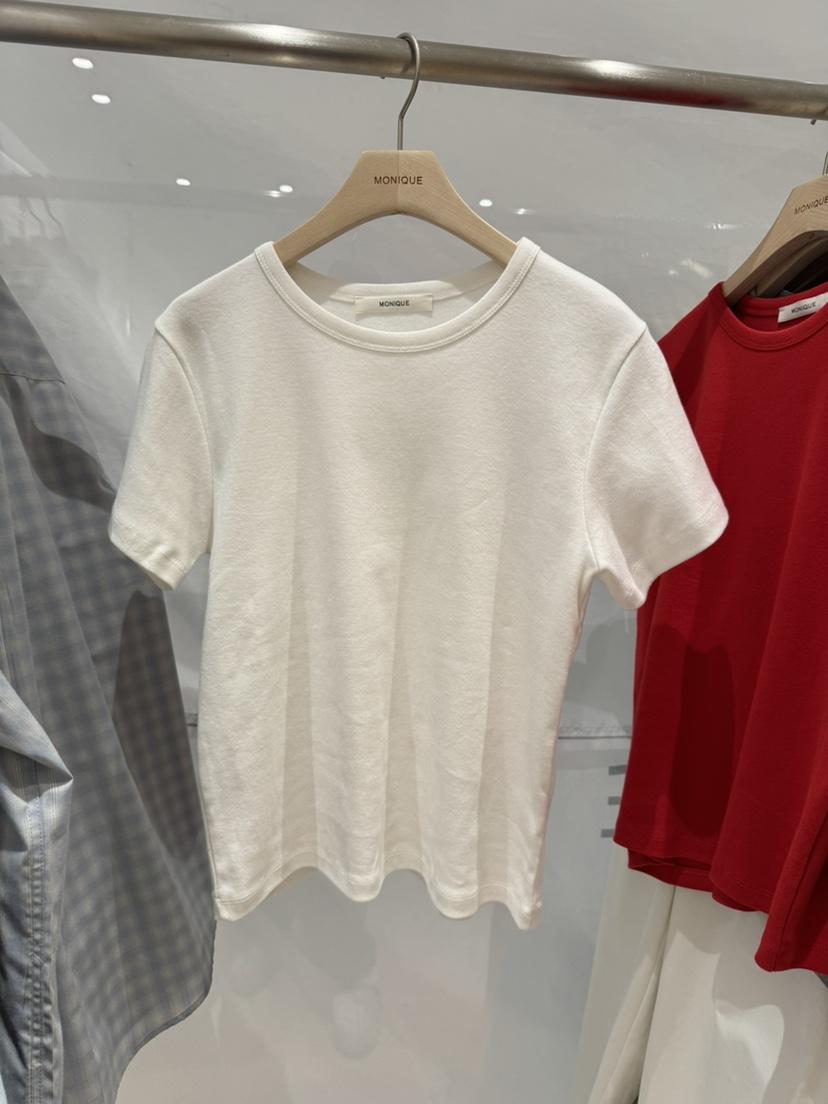 MONIQUE韓國直郵實拍女裝新款26春夏推薦休閑職業人氣T恤MONIQUET恤