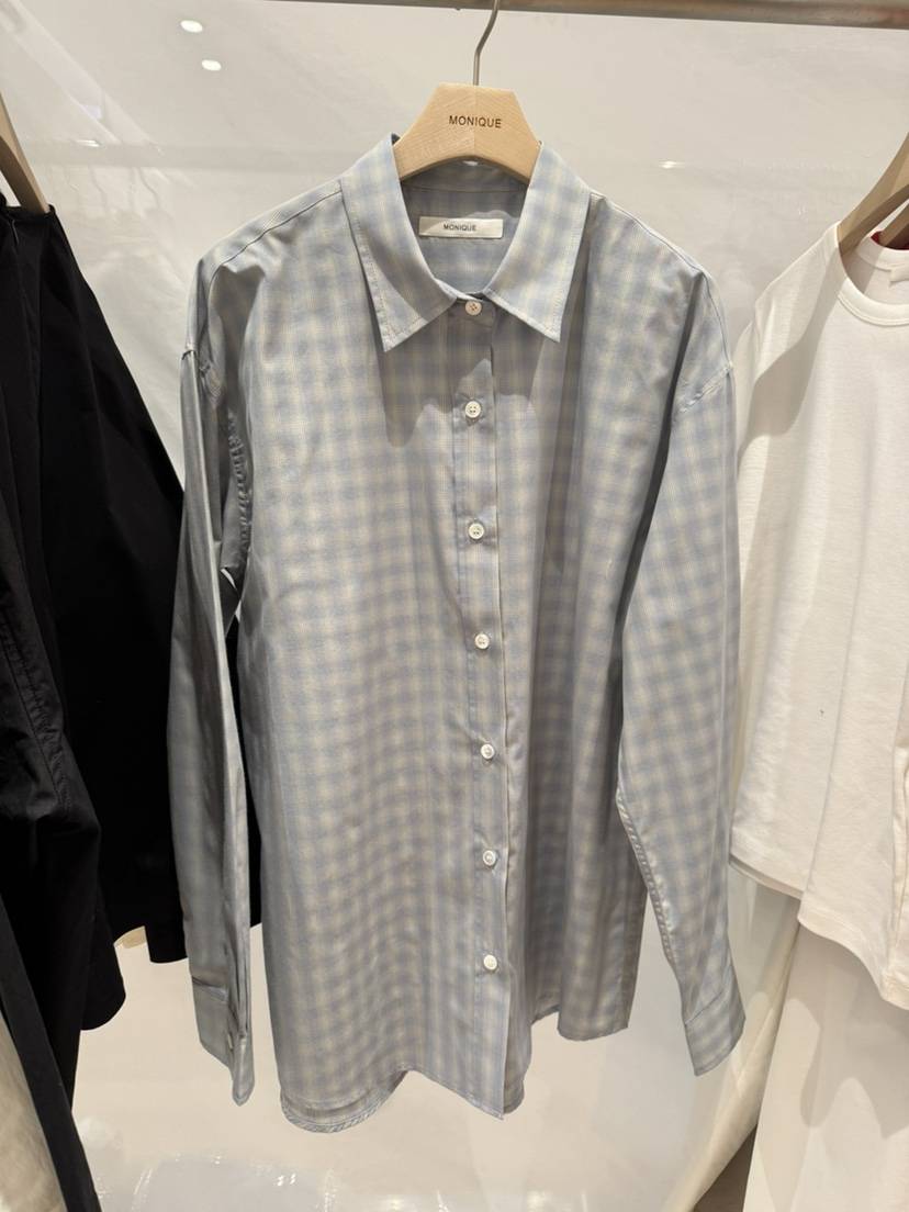 MONIQUE韓國代購女裝新品26春夏休閑人氣時尚推薦襯衫蕾絲衫MONIQUE襯衫/蕾絲衫