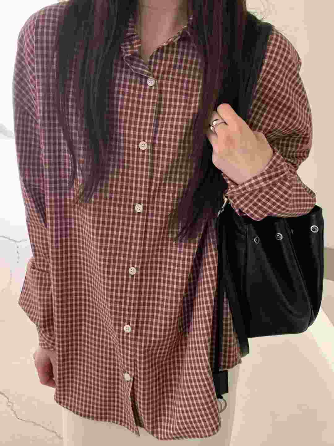 NEARAND韓國直郵女裝新款真品休閑人氣26春夏熱賣襯衫蕾絲衫NEARAND襯衫/蕾絲衫