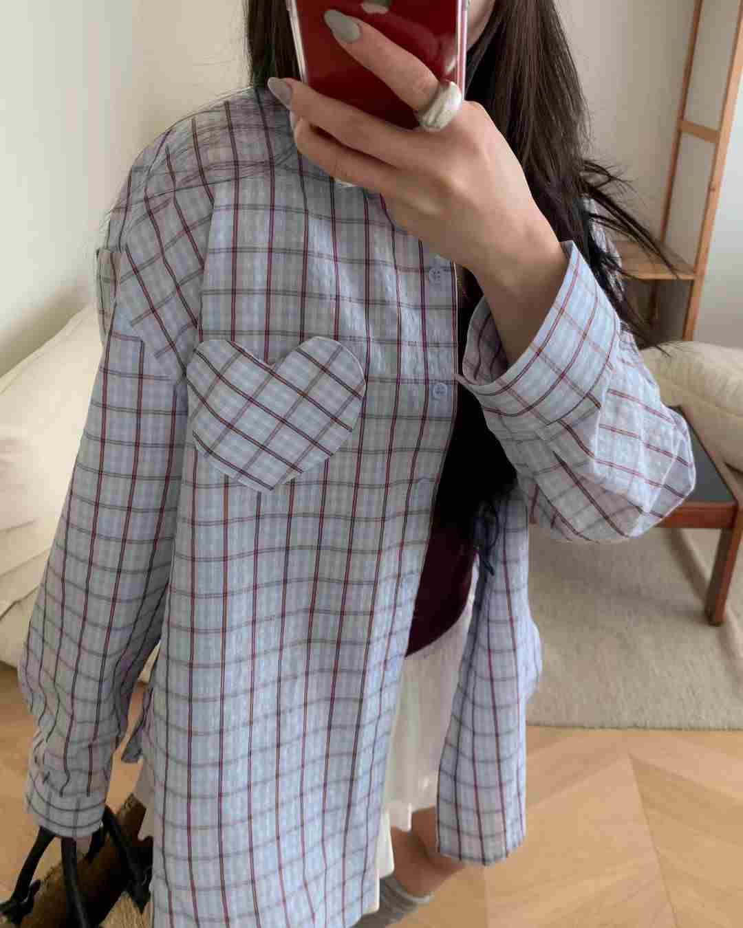 ANAG東大門實拍女裝新品26春夏職業休閑推薦熱賣襯衫蕾絲衫anag/OPENING TITLE襯衫/蕾絲衫