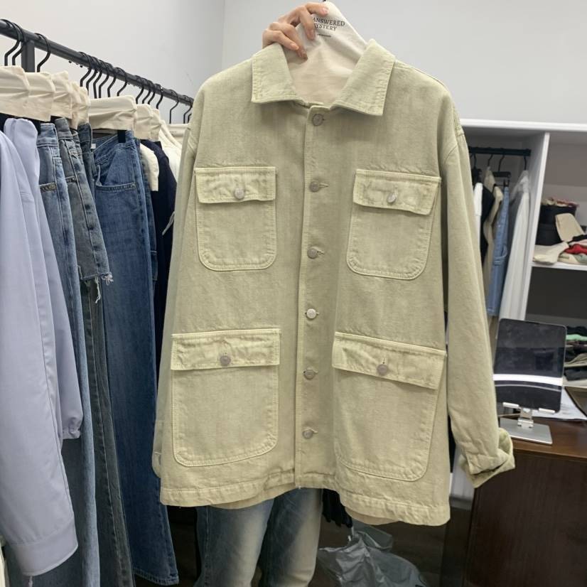 UNANSWERED-MYSTERY/FIFO韓國直郵女裝新品人氣夾克口袋UNANSWERED-MYSTERY/FIFO夾克