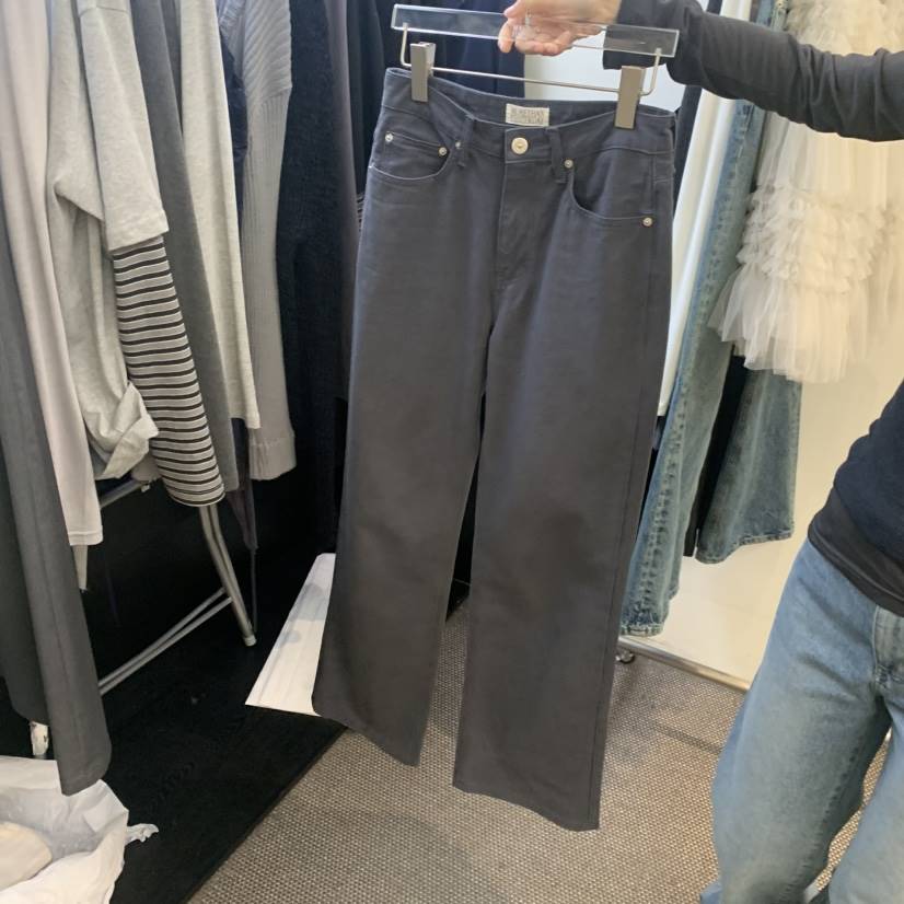 MORE THAN YESTERDAY/LOVE YOU SO MUCH韓國直郵女裝新款26春夏牛仔褲棉質LYSM/MORE THAN YESTERDAY牛仔褲