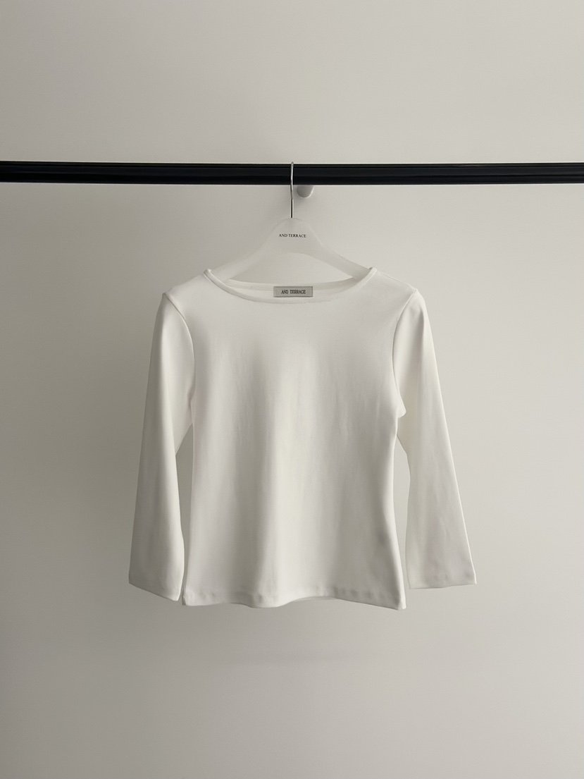 ANDTERRACE韓國直郵女裝新品休閑職業時尚26春夏人氣長袖T恤ANDTERRACE長袖T恤