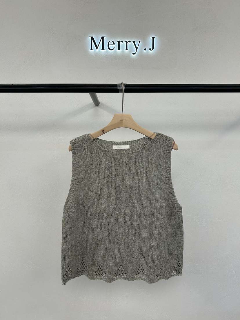 MERRY-J韓國東大門直郵女裝新品推薦休閑26春夏吊帶背心MERRY-J吊帶/背心