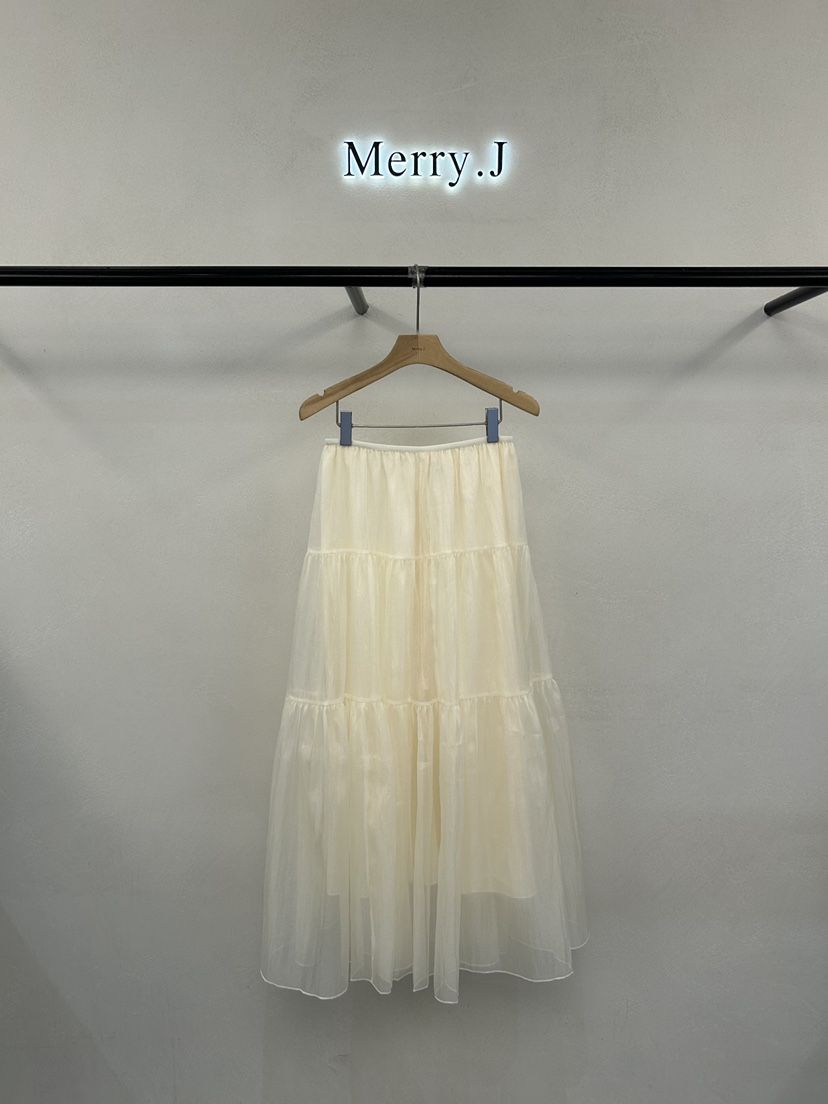 MERRY-J韓國東大門代購女士新款推薦職業熱賣26春夏長裙MERRY-J長裙