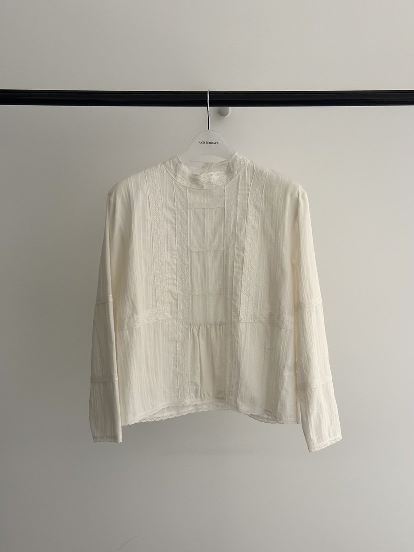 ANDTERRACE韓國直郵實拍女裝新品熱賣休閑人氣襯衫蕾絲衫ANDTERRACE襯衫/蕾絲衫