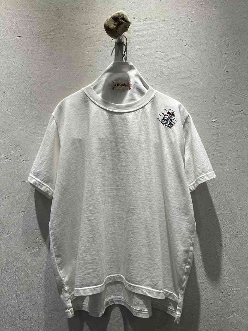 AT NOTE韓國代購女士新款26春夏熱賣休閑人氣推薦T恤刺繡AT NOTET恤