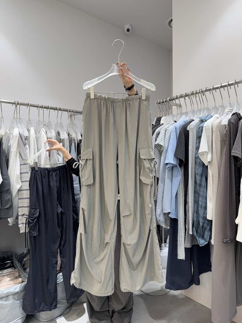 LOOKK/MIMME韓國東大門代購女裝新款時尚推薦休閑褲口袋LOOKK/MIMME休閑褲