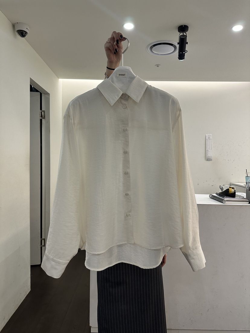 YOUR-P韓國直郵實拍女裝新款推薦休閑職業人氣襯衫蕾絲衫YOUR-P襯衫/蕾絲衫