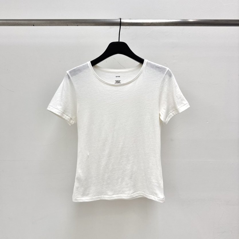 RIVER韓國東大門代購女士新品推薦熱賣職業休閑時尚T恤羊絨WATER/RIVERT恤