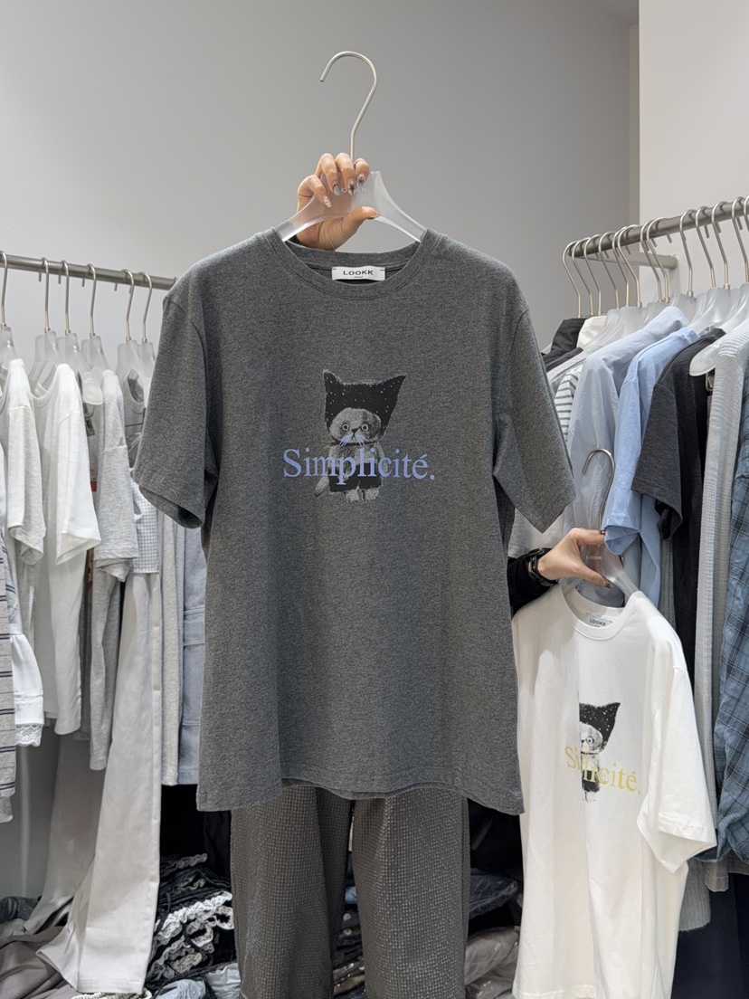 LOOKK/MIMME韓國直郵女士新款時尚休閑人氣推薦職業熱賣T恤LOOKK/MIMMET恤