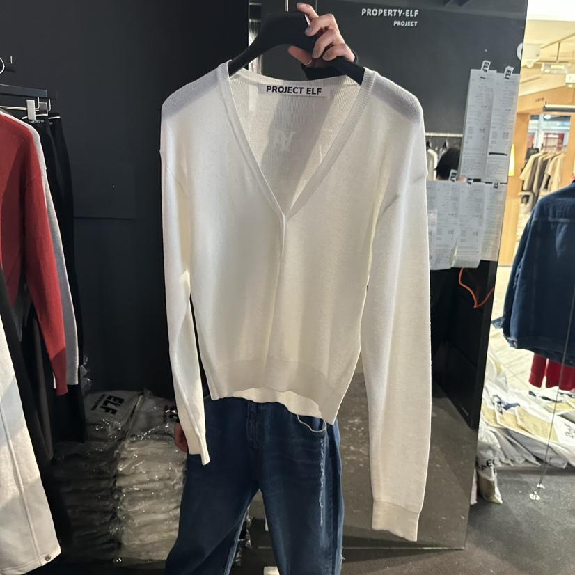 ELF-L韓國直郵實拍女裝新品人氣休閑時尚熱賣針織衫開衫PROJECT ELF/ELF-L針織衫