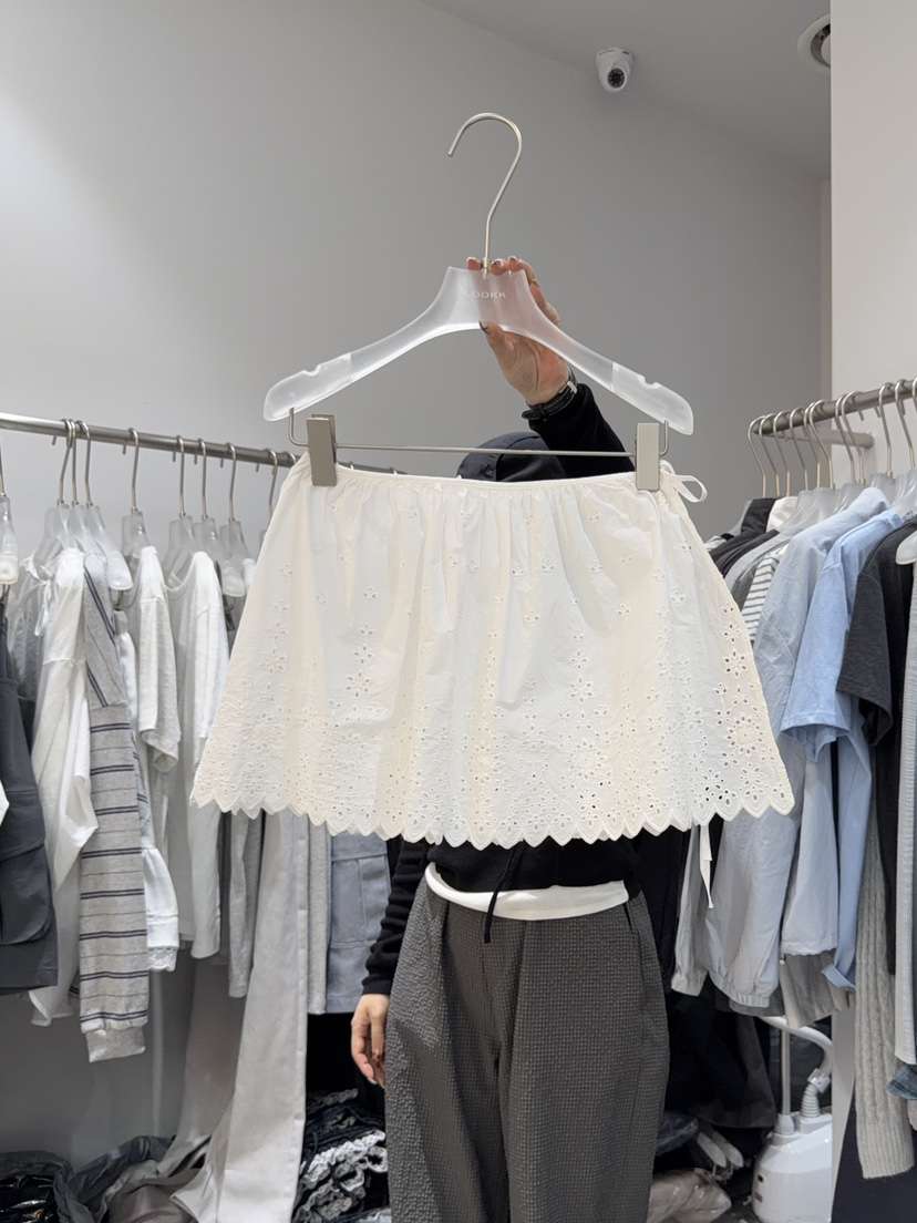 LOOKK/MIMME韓國代購女士新款人氣休閑職業熱賣短裙刺繡LOOKK/MIMME短裙