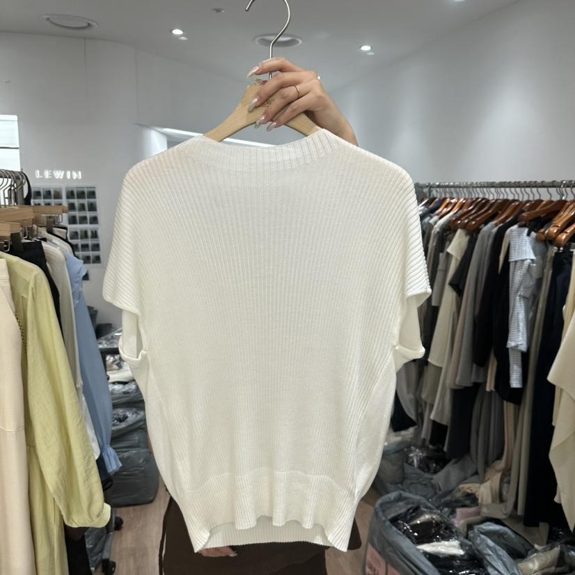 LEWIN韓國東大門代購女士新款休閑人氣26春夏針織衫插肩袖羅紋LEWIN針織衫