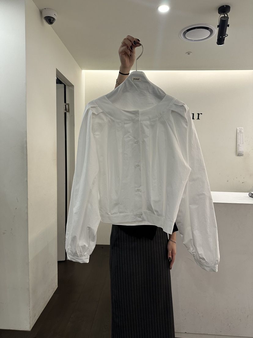 YOUR-P韓國東大門代購女士新品人氣推薦職業26春夏襯衫蕾絲衫YOUR-P襯衫/蕾絲衫