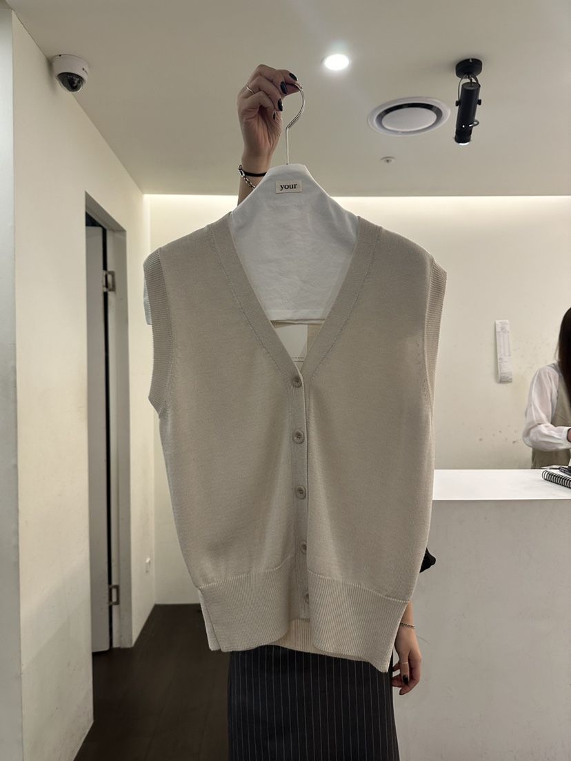 YOUR-P韓國代購女裝新款休閑熱賣時尚26春夏人氣職業馬甲YOUR-P馬甲