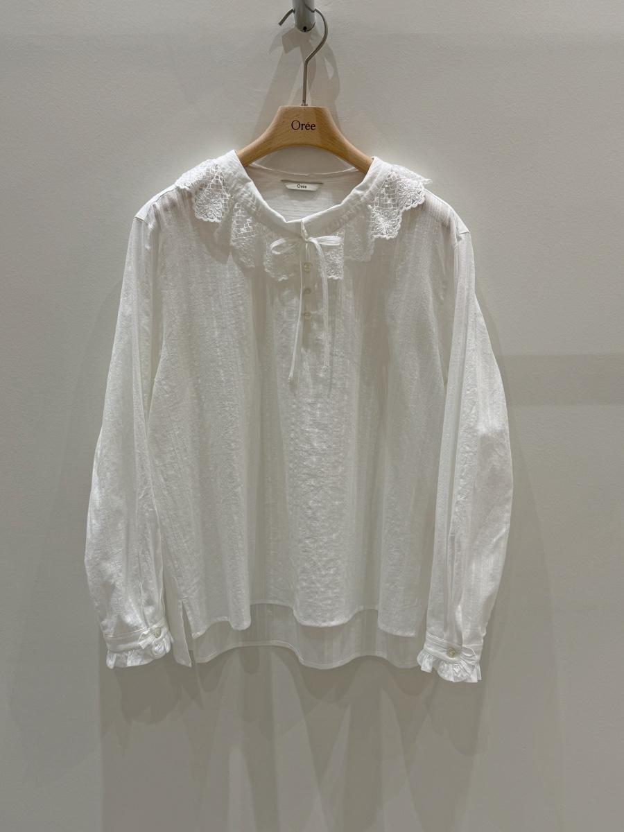 OREE韓國東大門代購女士新品職業推薦休閑熱賣襯衫蕾絲衫OREE襯衫/蕾絲衫
