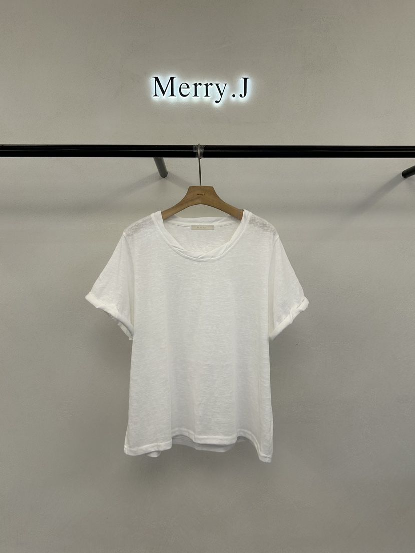 MERRY-J韓國東大門直郵女士新品休閑職業推薦熱賣人氣T恤MERRY-JT恤