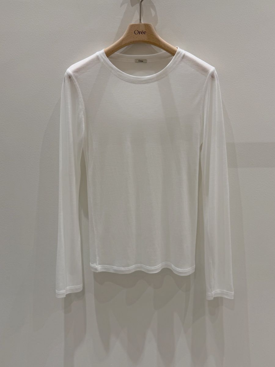 OREE韓國直郵女裝新品休閑熱賣推薦人氣時尚職業26春夏長袖T恤OREE長袖T恤